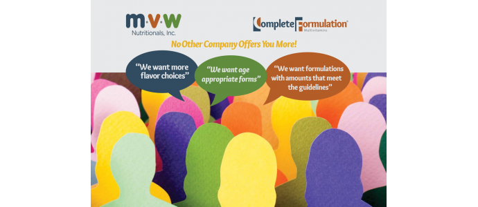 Why MVW Complete Formulation Multivitamins(TM) is your best choice?